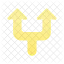 Branch Up Arrow  Icon