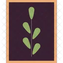 Branch with leaves picture  Icon