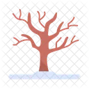Branch Winter Tree Snow Icon