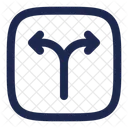 Branching Paths Up Userinterface Ui Icon