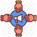 Brand Collaboration Partnership Brand Partners Icon