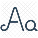 Brand Identity Font Icon