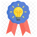 Brand Badge Bulb Icon