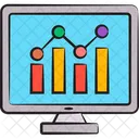 Performance Report Brand Report Performance Statistics Icon