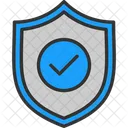 Brand Protection Checkmark Guard Icon