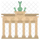 Brandeburgo Puerta Historico Icono