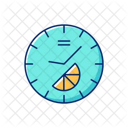 Branded clock  Icon