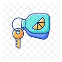 Branded keyring  Icon
