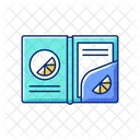 Branded paper folder  Icon