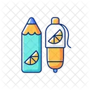 Branded pens and pencils  Icon