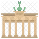Brandenburg Gate Landmark Icon