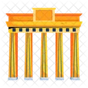 Brandenburg Gate Germany Gate Berlin Gate Icon