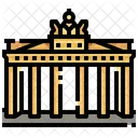 Brandenburg Gate Berlin Landmark Icon