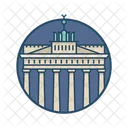 Brandenburg Gate Famous Building Landmark Icon