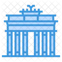 Brandenburg Gate Travel Icon