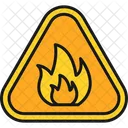 Feuergefahr  Symbol