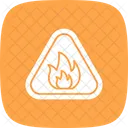 Feuergefahr  Symbol