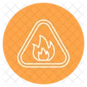 Feuergefahr  Symbol