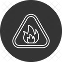 Feuergefahr  Symbol