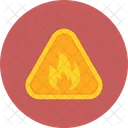 Feuergefahr  Symbol