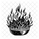 Brandopfer  Symbol