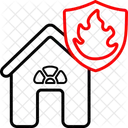 Brandschutz Feuer Schutz Symbol