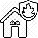 Brandschutz Feuer Schutz Symbol