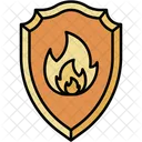 Brandschutz Sicherheit Schutz Symbol