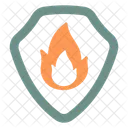 Brandschutz Bau Feuer Symbol