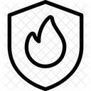 Brandschutz Brandsicherheit Brandschutz Symbol