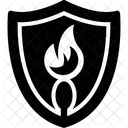 Feuer Sicherheit Tresor Symbol