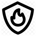 Brandschutz Brandsicherheit Brandschutz Symbol