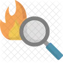 Brandursache Brandherd Brandquelle Symbol