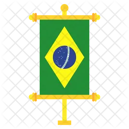 Brasil Flag Icono