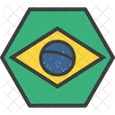 Brasilien Brasilien Land Symbol