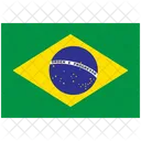 Flagge Land Brasilien Symbol