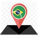 Brasilien Flagge Symbol