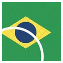 Brasilien Flagge Symbol