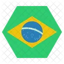 Brasilien National Land Symbol