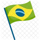 Brasilien Flagge Brasilianische Symbol