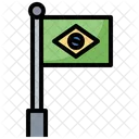 Brasilien Flagge  Symbol