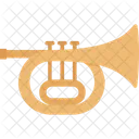 Brass Cornet Marching Band Icon