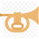 Brass Marching Band Music Instrument Icon