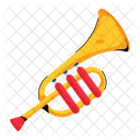 Wind Instrument Brass Trumpet Brass Cornet Icon