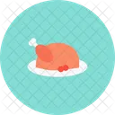 Braten Truthahn Huhn Symbol