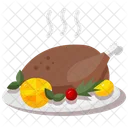 Truthahn Brathahnchen Thanksgiving Symbol