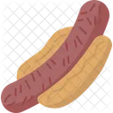 Bratwurst Sausage Hot Icon
