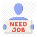 Brauche Job Jobbedarf Hangebrett Symbol