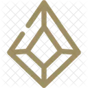 Brauner Diamant  Symbol