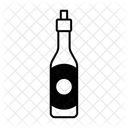 Flasche mit brauner Soße  Symbol